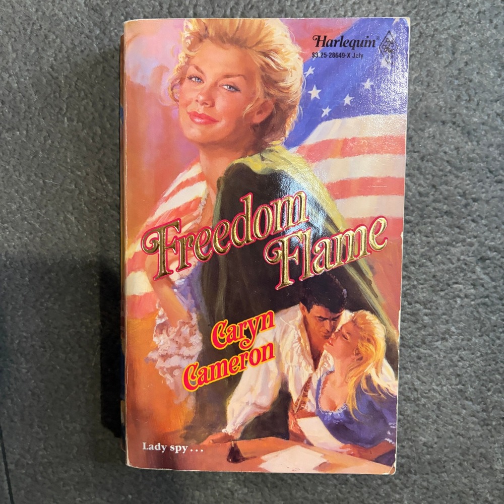 Freedom Flame by Caryn Cameron Harlequin Historical Romance Paperback 1990